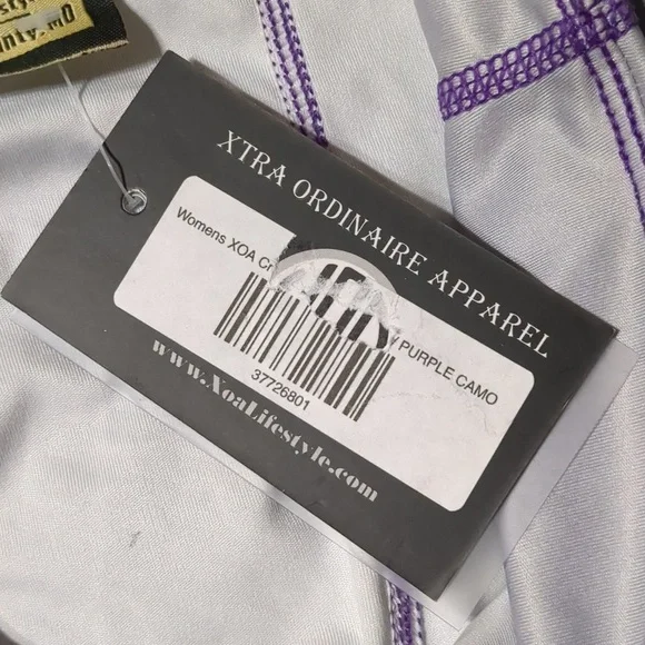 XOA Xtraordinary Apparel purple leggings size Large - Picture 6 of 13